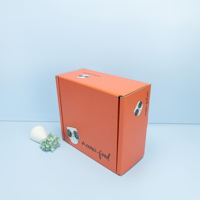 Printed shipping box