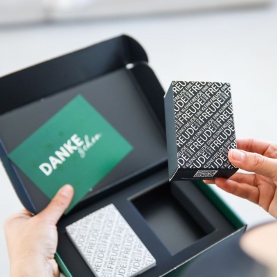 Geschenkbox mit Inlay