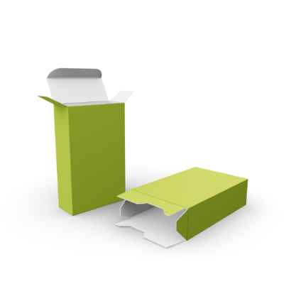 Faltschachtel mit Automatikboden