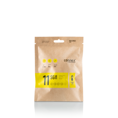 Flachbeutel aus braunem Kraftpapier