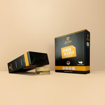 Produktverpackung f&uuml;r Farbdosen