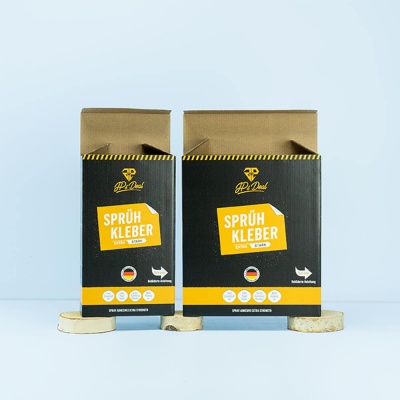 Produktverpackung vollfl&auml;chig bedruckt