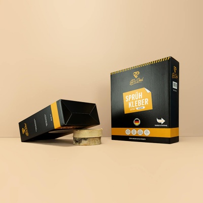 Produktverpackung mit Automatikboden