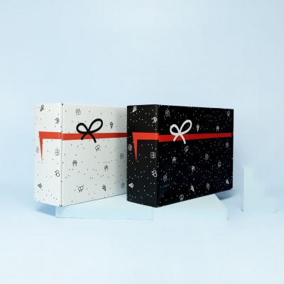 Versandbox aus Wellpappe