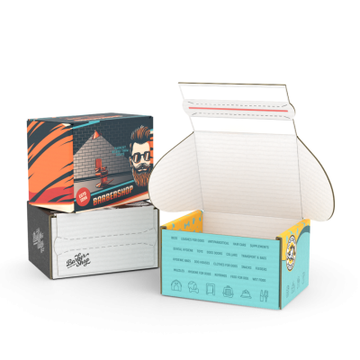 Kartons nach Anwendung