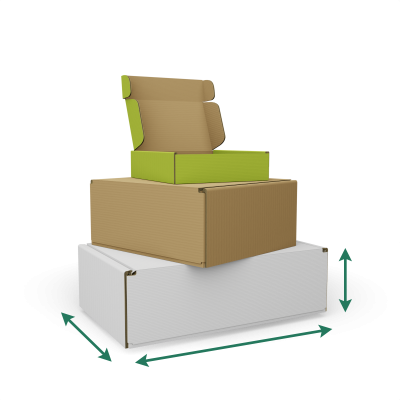 Klappdeckelkarton FEFCO 0427 - freies Format