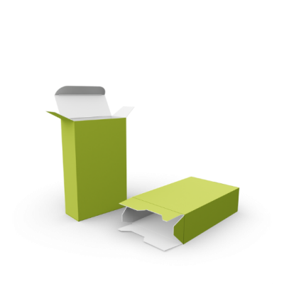 Folding box with crash lock base