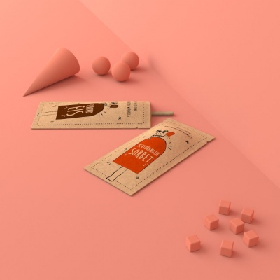 Flachbeutel f&uuml;r Eis am Stiel