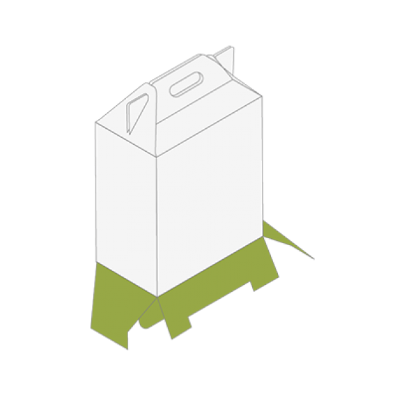 Carry handle box with snap lock base Carry handle box with snap lock base