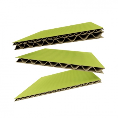 Corrugated cardboard blank