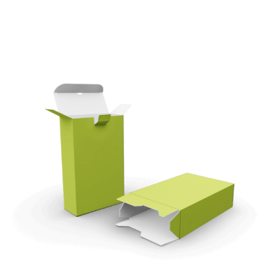 Scatole con fondo a scatto e linguetta di sicurezza