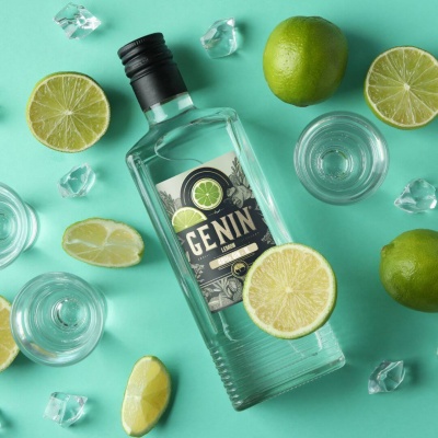 Gin-Flaschenetiketten