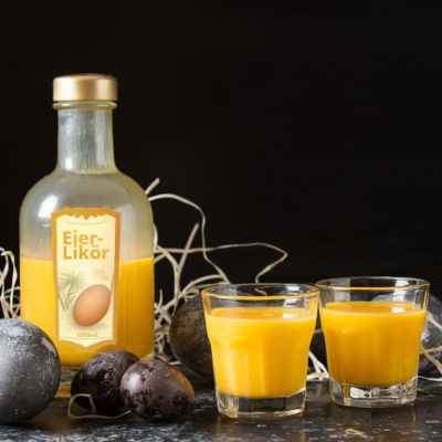 Eierlik&ouml;r Etikett