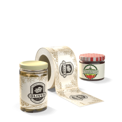 Etiketten f&uuml;r Gl&auml;ser