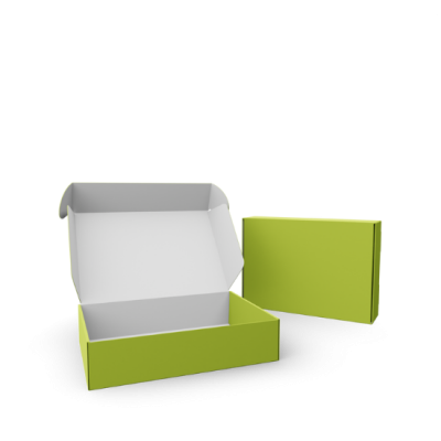 Folding box with hinged lid