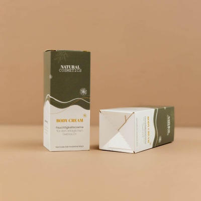 Automatikboden Faltschachtel bedruckt