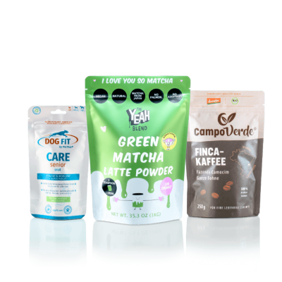 Musterbox für Doypacks & Flachbeutel