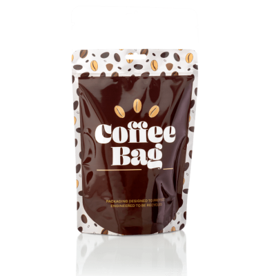 Standbodenbeutel bedruckt glänzend