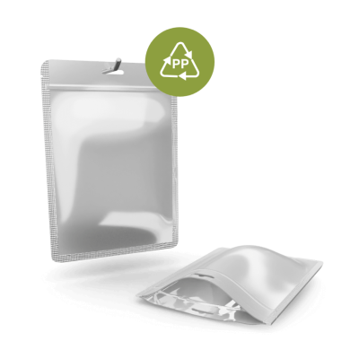 PP-Monofolie metallic silber - ♻️