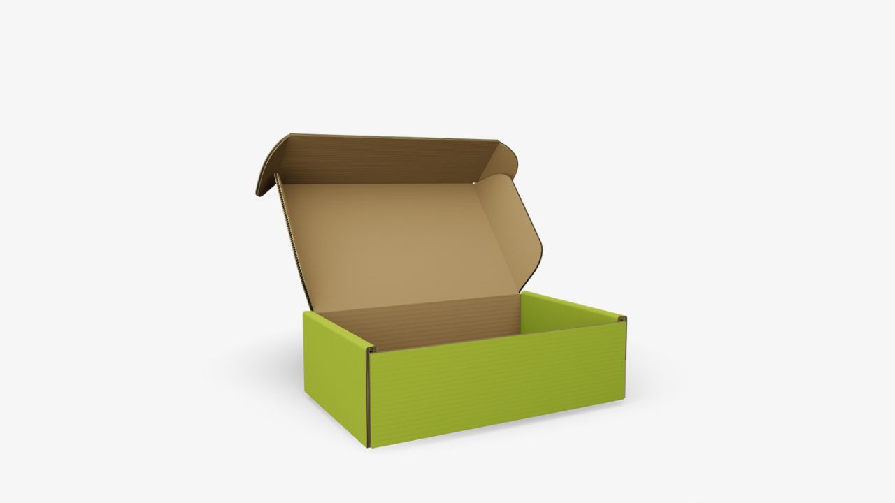 Plastikfreie Versandkartons bedruckbar