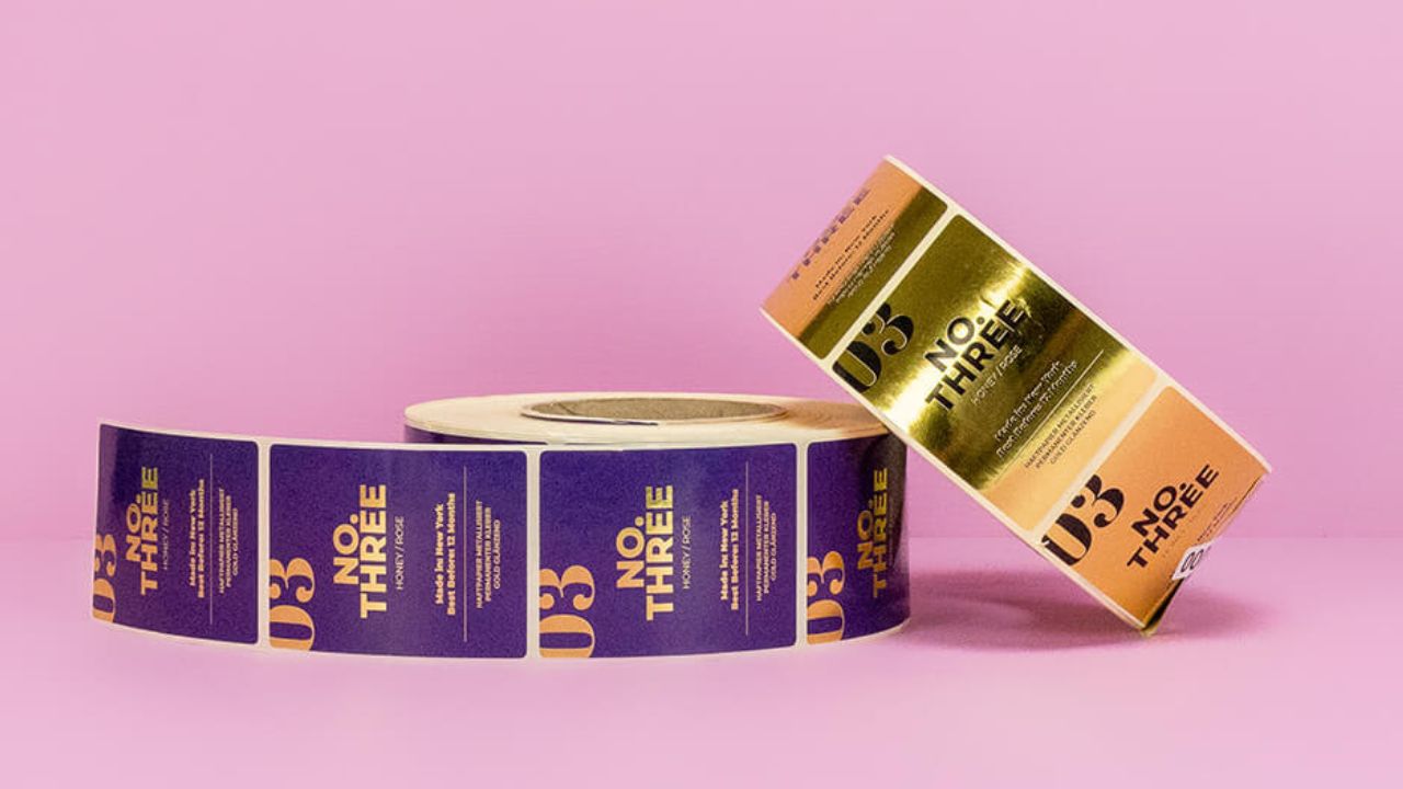 Veredelte Dosenetiketten