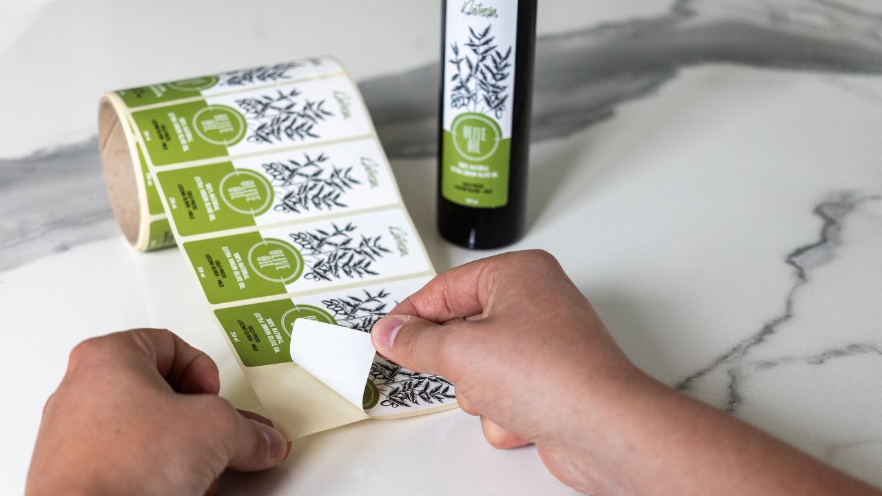 Wiederablösbare Flascheetiketten