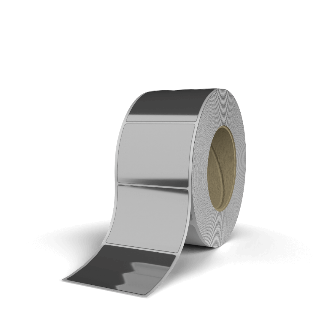 PP Haftfolie silber metallisiert