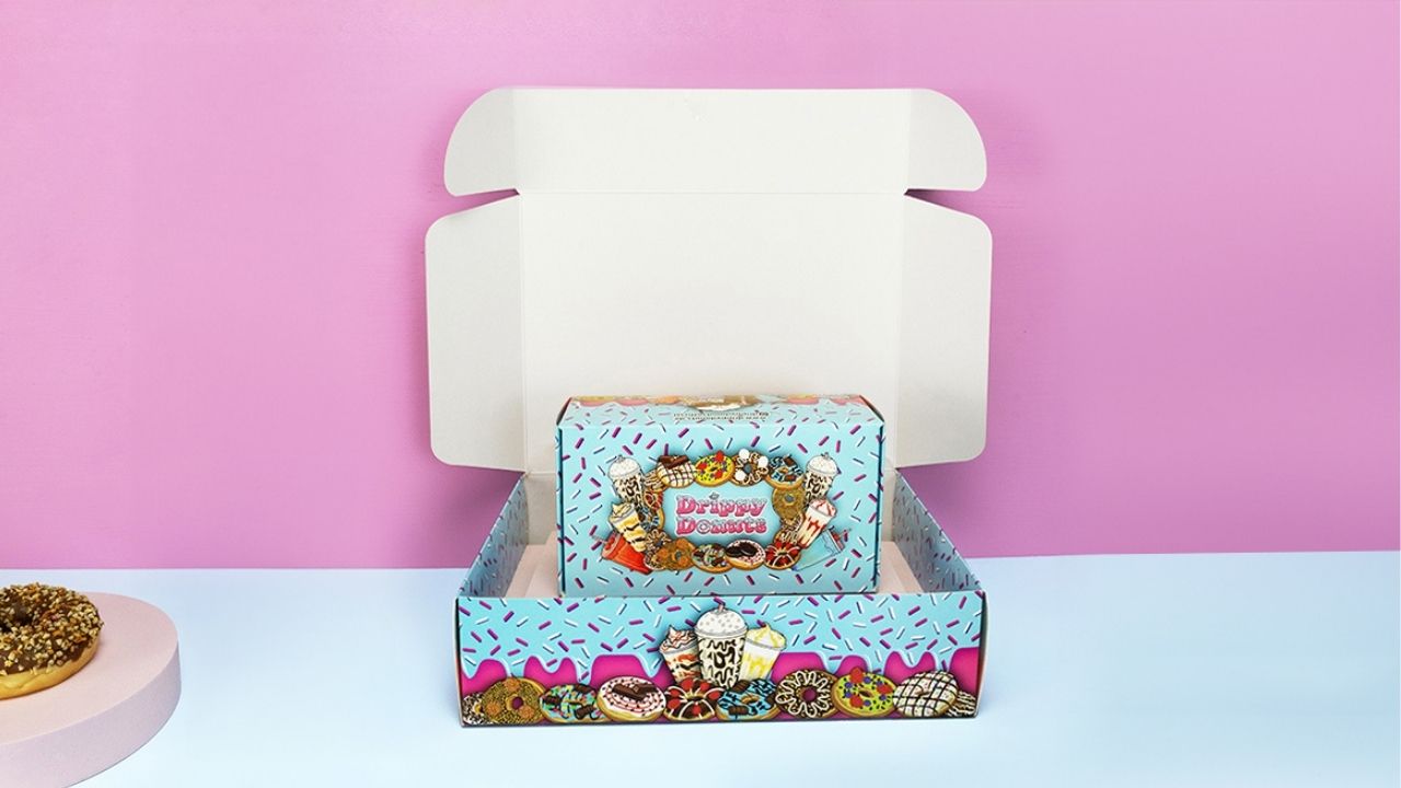 Auffällige Lebensmittelverpackung