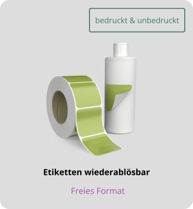 Wiederablösbare Etiketten bestellen