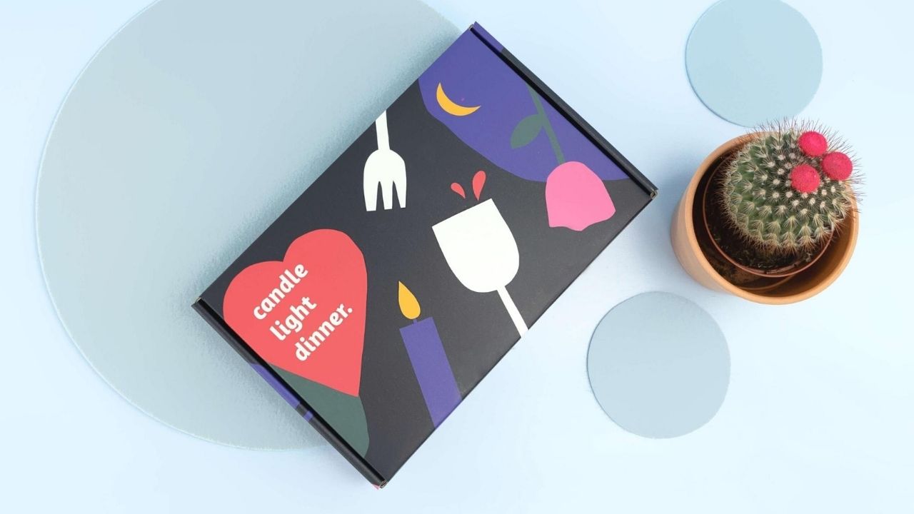 Klappdeckelkarton veredelt Klappdeckelkarton veredelt