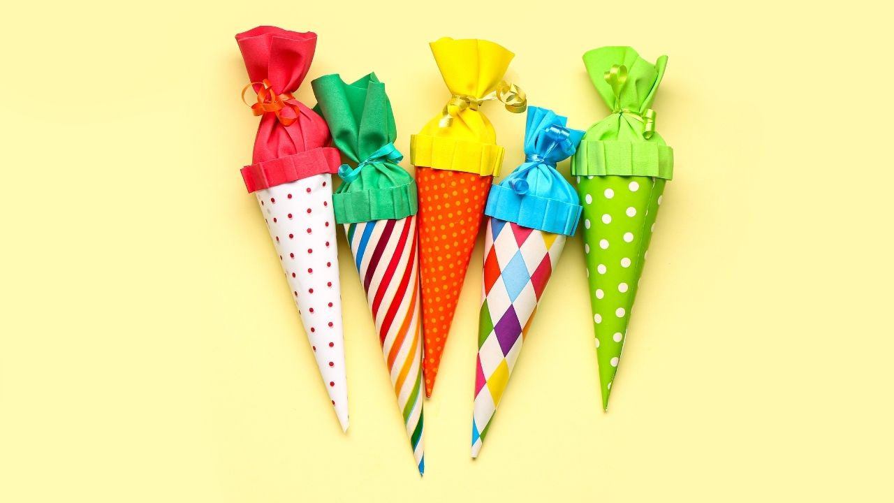 verschiedene Schultüten verschiedene Schultüten