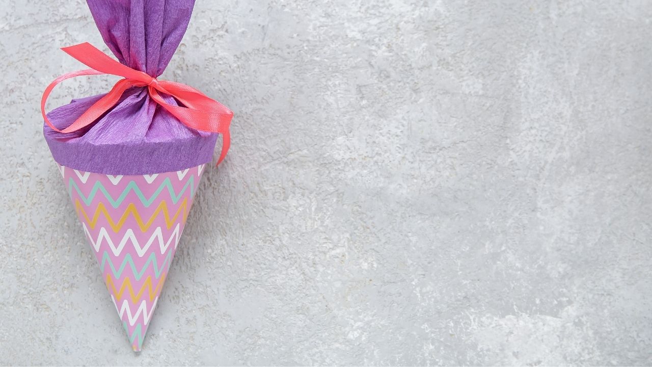 bedruckte Schultüte nachhaltig bedruckte Schultüte nachhaltig