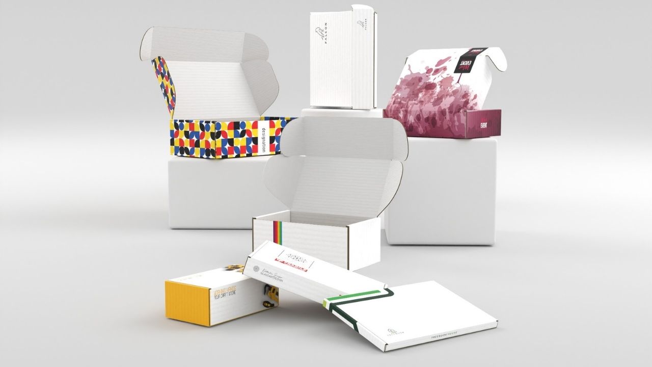 Verschiedene VerpackG Verpackungen