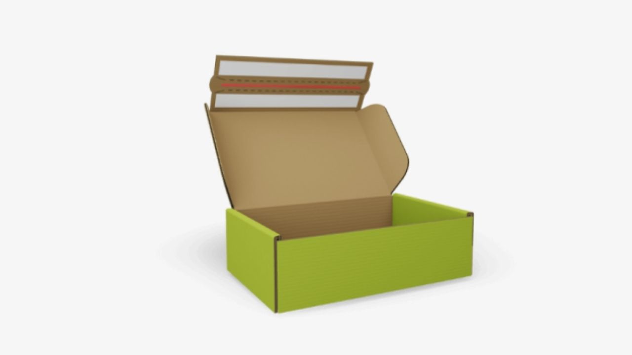 Wiederverschließbar mit Klebestreifen