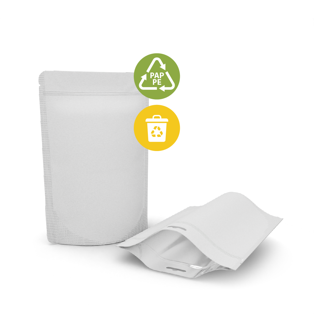 Papier weiß + Polyethylen