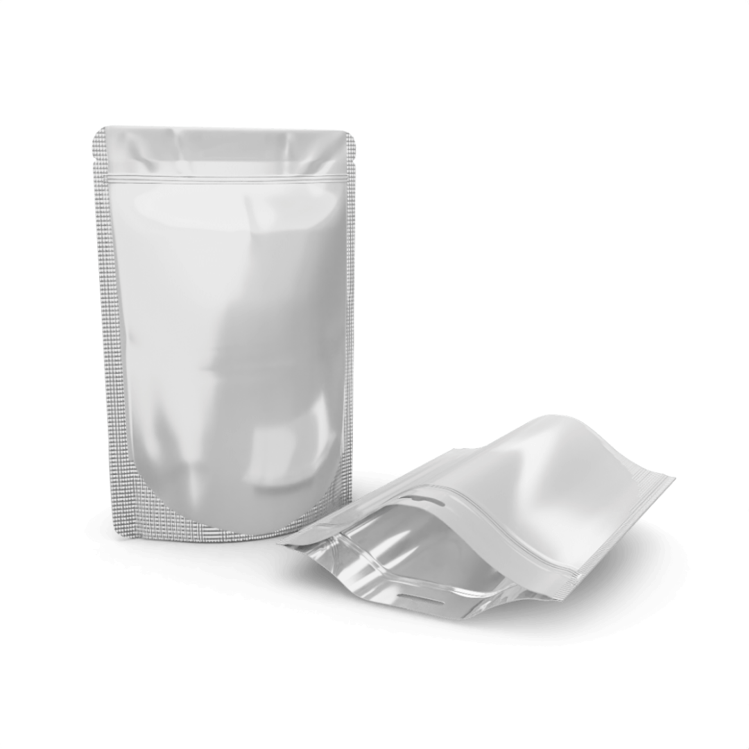 PET/PE Folie metallic silber