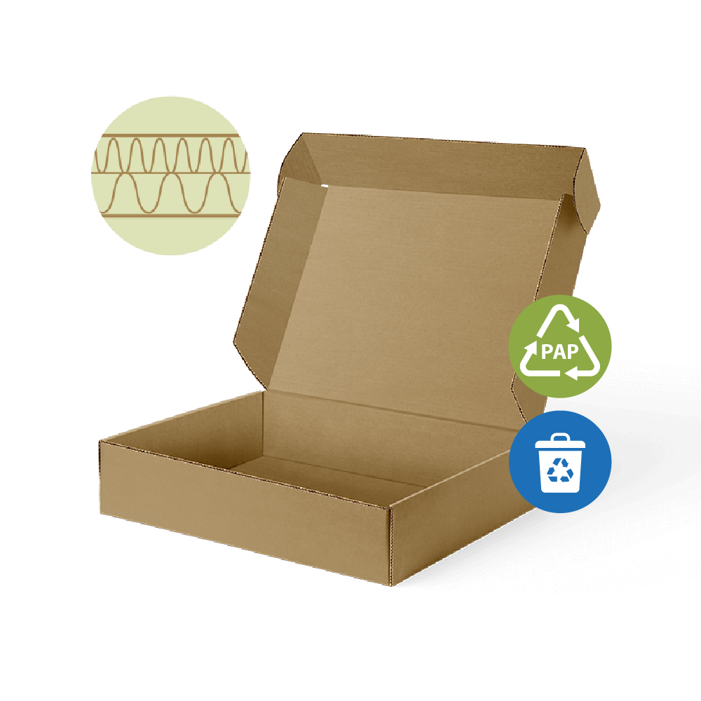 EB-Welle außen braun, innen braun