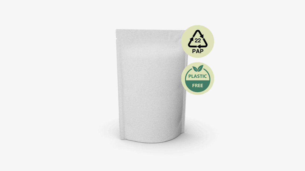 Standbodenbeutel ohne Plastik